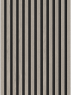 Mexen Lam-F Acoustic Wall Slats 275 x 30 cm, 8 mm Felt, Technical Veneer, Ashen Oak - S105-275307-3015-005
