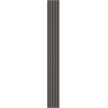 Mexen Lam-F Acoustic Wall Slats 275 x 30 cm, 8 mm Felt, Technical Veneer, Steel Oak - S105-275307-3015-006