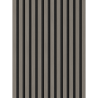 Mexen Lam-F Acoustic Wall Slats 275 x 30 cm, 8 mm Felt, Technical Veneer, Steel Oak - S105-275307-3015-006