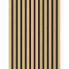 Mexen Lam-F acoustic wall slats 275 x 30 cm, felt 8 mm, technical veneer, Natural Bamboo - S105-275307-3015-011