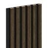 Mexen Lam-F acoustic wall slats 275 x 30 cm, felt 8 mm, technical veneer, Royal Ebony - S105-275307-3015-020