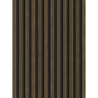 Mexen Lam-F acoustic wall slats 275 x 30 cm, felt 8 mm, technical veneer, Royal Ebony - S105-275307-3015-020