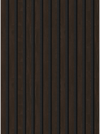 Mexen Lam-F acoustic wood slats 275 x 30 cm, 8 mm felt, technical veneer, Brown Ebony - S105-275307-3015-022