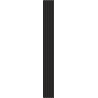 Mexen Lam-F Acoustic Wall Slats 275 x 30 cm, 8 mm Felt, Technical Veneer, Black Ebony - S105-275307-3015-023