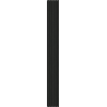 Mexen Lam-F acoustic wall slats 275 x 30 cm, 8 mm felt, technical veneer, Silvery Black Oak - S105-275307-3015-025