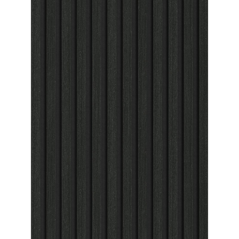 Mexen Lam-F acoustic wall slats 275 x 30 cm, 8 mm felt, technical veneer, Silvery Black Oak - S105-275307-3015-025