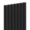 Mexen Lam-B wall slats 275 x 31.5 cm, HDF board 4 mm, Black Matte - S100-275317-2812-053
