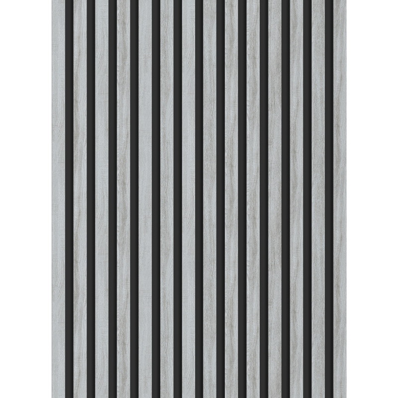 Mexen Lam-B wall slats 275 x 31.5 cm, 4 mm HDF board, Ice Oak - S100-275317-2812-061