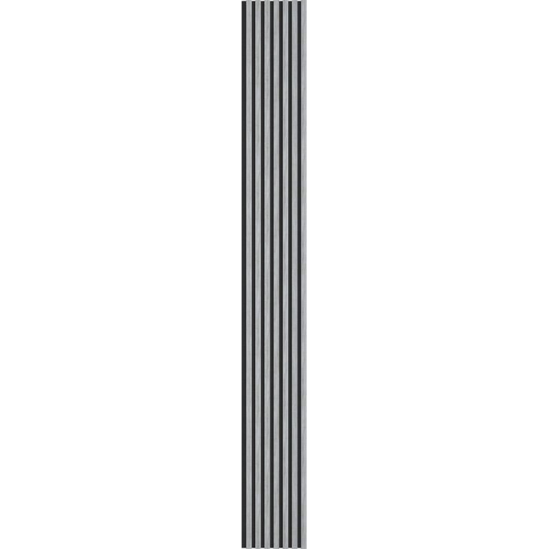 Mexen Lam-B wall slats 275 x 31.5 cm, 4 mm HDF board, Ice Oak - S100-275317-2812-061