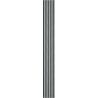 Mexen Lam-B wall slats 275 x 31.5 cm, 4 mm HDF board, Ice Oak - S100-275317-2812-061