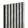 Mexen Lam-B wall slats 275 x 31.5 cm, 4 mm HDF board, Bleached Oak - S100-275317-2812-064