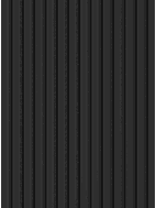 Mexen Lam-F Acoustic Wall Slats 275 x 31.5 cm, 6 mm Felt, Black Matte - S105-275317-2812-053