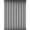Mexen Lam-F Acoustic Wall Slats 275 x 31.5 cm, 6 mm Felt, Silver - S105-275317-2812-056
