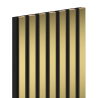 Mexen Lam-F acoustic wall slats 275 x 31.5 cm, felt 6 mm, Gold - S105-275317-2812-057