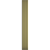 Mexen Lam-F acoustic wall slats 275 x 31.5 cm, felt 6 mm, Gold - S105-275317-2812-057