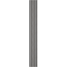 Mexen Lam-F Acoustic Wall Slats 275 x 31.5 cm, 6 mm Felt, Ice Oak - S105-275317-2812-061