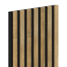 Mexen Lam-F acoustic wall slats 275 x 31.5 cm, 6 mm felt, Honey Oak - S105-275317-2812-066
