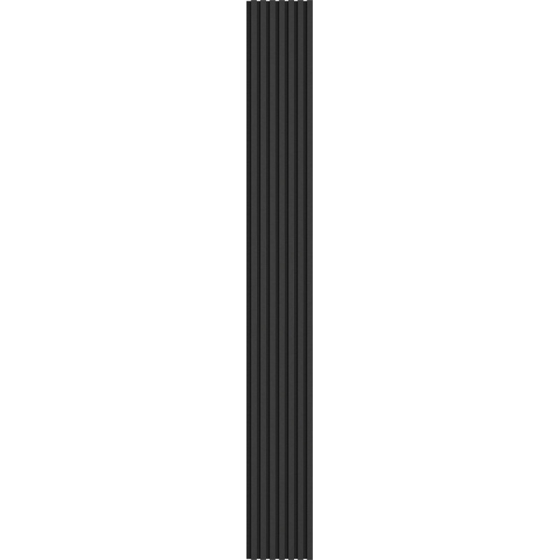 Mexen Lam-F Acoustic Wall Slats 275 x 31.5 cm, 6 mm Felt, Black Linen - S105-275317-2812-069