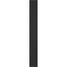 Mexen Lam-F Acoustic Wall Slats 275 x 31.5 cm, 6 mm Felt, Black Linen - S105-275317-2812-069