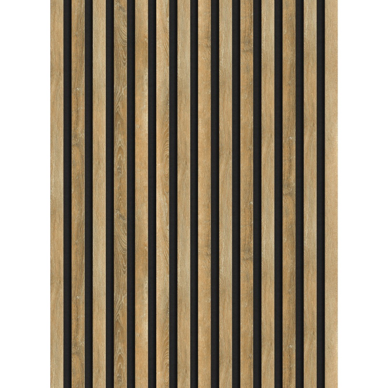 Mexen Lam-F acoustic wall slats 275 x 31.5 cm, 6 mm felt, Honey Oak - S105-275317-2812-066