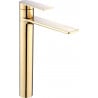 Mexen Zero high basin tap, gold - 71110-50