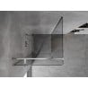 Mexen Mist T shower cabin with hinged door 90 x 90 cm, transparent, chrome - 8A4T-090-090-01-00