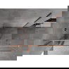 Mexen Mist T Hinged Shower Enclosure 120 x 70 cm, Transparent, Brushed Copper - 8A4T-120-070-65-00