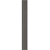 Mexen Lam-F acoustic wall slats 275 x 30 cm, 8 mm felt, technical veneer, Silvery Oak - S105-275307-3015-007