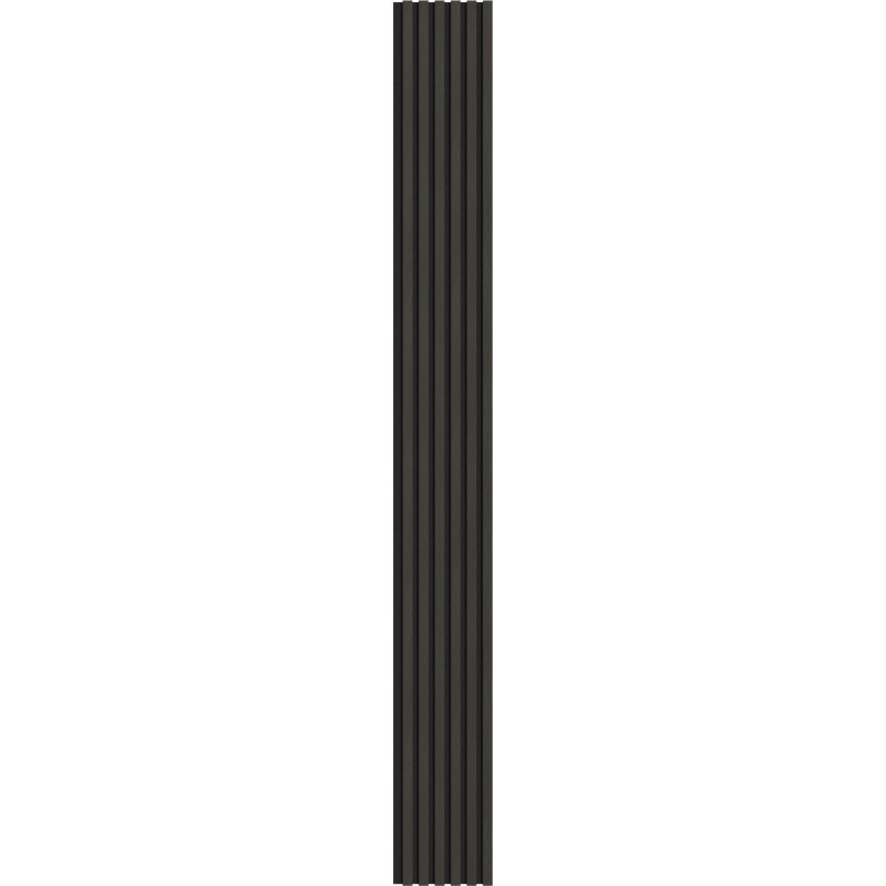 Mexen Lam-F acoustic wall slats 275 x 30 cm, 8 mm felt, technical veneer, Silver Walnut - S105-275307-3015-009