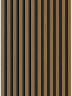 Mexen Lam-F Acoustic Wall Slats 275 x 30 cm, 8 mm Felt, Technical Veneer, Golden Teak - S105-275307-3015-014