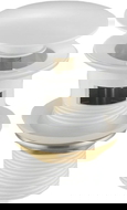 Mexen round click-clack plug with overflow, white - 79920-20