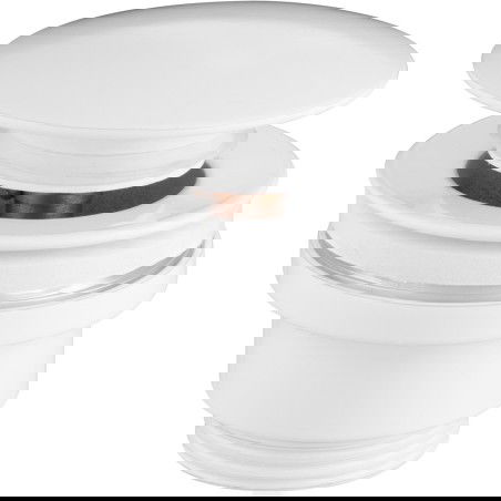 Mexen universal click-clack plug, white - 79930-20