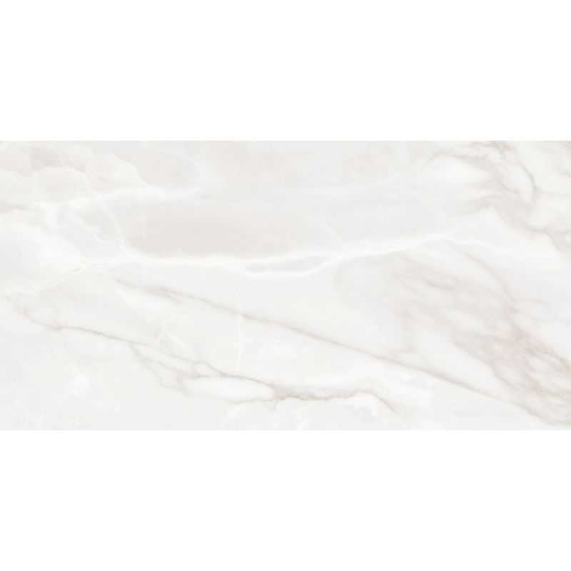 Mexen Sparta White Sample of Glazed Rectified Porcelain Tile G1, Floor-Wall Tile 120 x 60 cm, Glossy - TL101-00-S