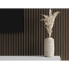 Mexen Lam-B wall slats 275 x 30 cm, 4 mm HDF board, technical veneer, Burnt Walnut - S100-275307-3015-024