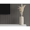 Mexen Lam-F Acoustic Wall Slats 275 x 30 cm, 8 mm Felt, Technical Veneer, Steel Oak - S105-275307-3015-006