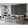 Mexen Lam-F acoustic wall slats 275 x 30 cm, 8 mm felt, technical veneer, Silvery Oak - S105-275307-3015-007