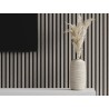 Mexen Lam-F acoustic wall slats 275 x 30 cm, 8 mm felt, technical veneer, Silvery Oak - S105-275307-3015-007