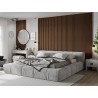 Mexen Lam-F acoustic wall slats 275 x 30 cm, 8 mm felt, technical veneer, Ruby Mahogany - S105-275307-3015-013