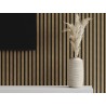 Mexen Lam-F Acoustic Wall Slats 275 x 30 cm, 8 mm Felt, Technical Veneer, Natural Walnut - S105-275307-3015-016