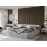 Mexen Lam-F acoustic wall slats 275 x 30 cm, 8 mm felt, technical veneer, Cocoa Walnut - S105-275307-3015-018