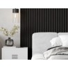 Mexen Lam-F Acoustic Wall Slats 275 x 30 cm, 8 mm Felt, Technical Veneer, Black Ebony - S105-275307-3015-023