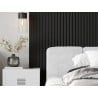 Mexen Lam-B wall slats 275 x 31.5 cm, HDF board 4 mm, Black Matte - S100-275317-2812-053