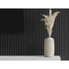 Mexen Lam-B wall slats 275 x 31.5 cm, HDF board 4 mm, Black Matte - S100-275317-2812-053