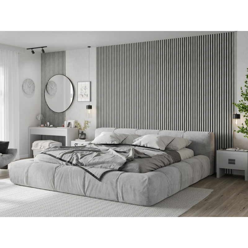 Mexen Lam-B wall slats 275 x 31.5 cm, 4 mm HDF board, Ice Oak - S100-275317-2812-061