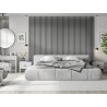 Mexen Lam-F Acoustic Wall Slats 275 x 31.5 cm, 6 mm Felt, Silver - S105-275317-2812-056
