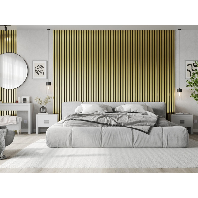 Mexen Lam-F acoustic wall slats 275 x 31.5 cm, felt 6 mm, Gold - S105-275317-2812-057