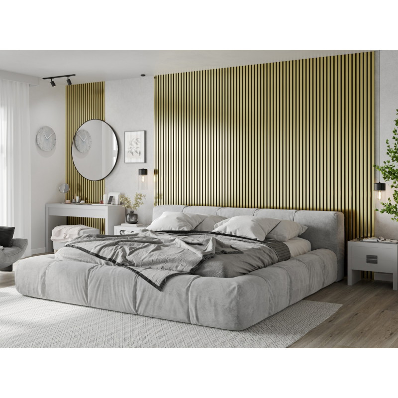 Mexen Lam-F acoustic wall slats 275 x 31.5 cm, felt 6 mm, Gold - S105-275317-2812-057