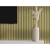 Mexen Lam-F acoustic wall slats 275 x 31.5 cm, felt 6 mm, Gold - S105-275317-2812-057