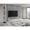 Mexen Lam-F Acoustic Wall Slats 275 x 31.5 cm, 6 mm Felt, Ice Oak - S105-275317-2812-061