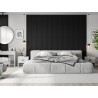 Mexen Lam-F Acoustic Wall Slats 275 x 31.5 cm, 6 mm Felt, Black Linen - S105-275317-2812-069